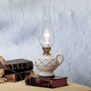 👉 Tafellamp wit RUSTICO in landhuisstijl