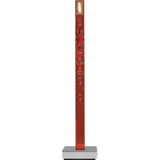 👉 Tafellamp chroom rood My New Flame - innovatieve LED