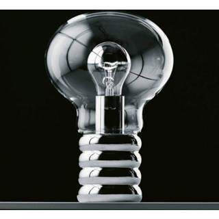 👉 Tafellamp glans verchroomd Bulb - de klassieker van Ingo Maurer