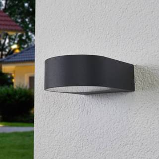 👉 Buiten wandlamp gegoten aluminium grafiet warmwit a++ Efficiënte LED buitenwandlamp 33224K3