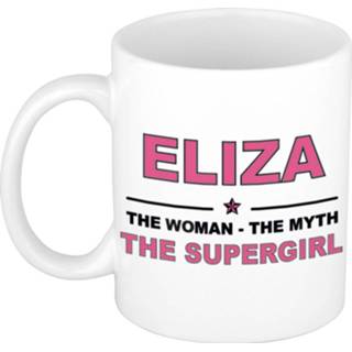 👉 Beker vrouwen Eliza The woman, myth supergirl cadeau koffie mok / thee 300 ml