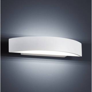 👉 Wand lamp metaal helestra warmwit a+ Mat Wit Yona - LED wandlamp, wit, 27,5 cm