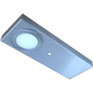 👉 Switch nikkel c voeding aluminium Set van 3, LED meubelverlichting Tain Color