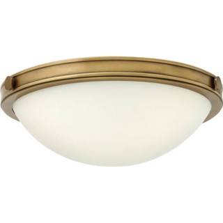 👉 Plafond lamp staal messing a++ Plafondlamp Collier met finish 34,6cm