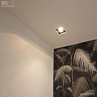 👉 Inbouw lamp cristaly a++ wit Plafond inbouwlamp 4246A, vierkant, 15x15 cm