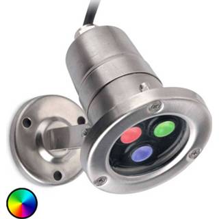 👉 Waterdichte LED glas gepolijst roestvrij staal a++ aardspies multicolour lamp Aqua Waterproof RGB