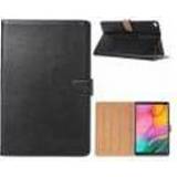 👉 Zwart Bookcase Hoes Samsung Galaxy Tab A 10.1 2019 (SM-T510 / SM-T515) - 6013718814870