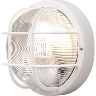 Buiten wandlamp helder a++ wit Buitenwandlamp Elmas rond,