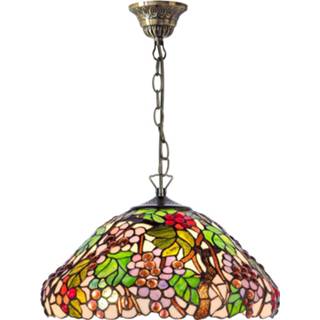 👉 Hang lamp metaal a++ oudmessing Hanglamp KT9810+C2 im Tiffany stijl