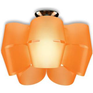 👉 Plafond lamp kunststof a++ oranje Plafondlamp Sky Mini Alien