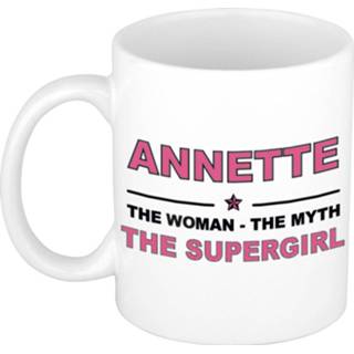 👉 Mok active vrouwen Desiree The woman, myth supergirl collega kado mokken/bekers 300 ml
