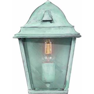 👉 Buitenwandlamp a++ transparant groene groen messing St. James Verdi van