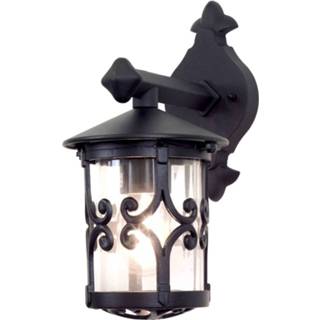 👉 Buiten wandlamp drukgegoten aluminium helder a++ zwart Robuuste buitenwandlamp Hereford