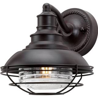 👉 Wand lamp metaal a++ brons antiek Wandlamp Euston voor buiten