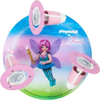 Playmobil Plafondlamp 3 per spot Fairies hout bont a++ 04019698136218 Plafond lamp hout bont a++ Plafondlamp 3 per spot PLAYMOBIL Fairies