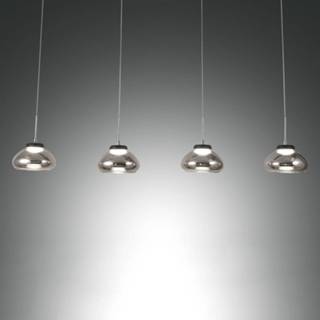 👉 Hang lamp a+ rookgrijs Hanglamp Arabella 4-lamps in rij,