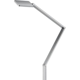 👉 Vloer lamp nikkel a+ Slanke LED vloerlamp Linus in mat