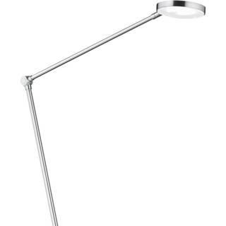 👉 Vloer lamp chroom a+ LED vloerlamp Thea-S gebarenbediening,