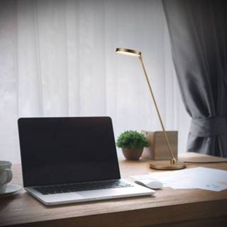 👉 Tafel lamp brons a+ LED tafellamp Thea-T,