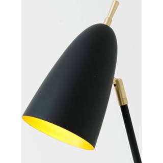 👉 Tafel lamp IJzer goud a++ zwart Tafellamp Obelisco, kantelbare kap,