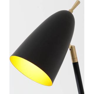 👉 Vloer lamp IJzer goud a++ zwart Vloerlamp Obelisco, kantelbare kap,
