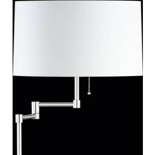 👉 Vloer lamp metaal mat nikkel a++ Loop - instelbare vloerlamp