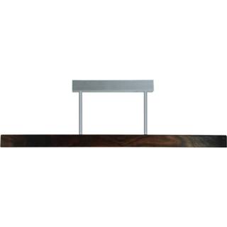 👉 Plafond lamp a+ notenhout geolied HerzBlut Leonora LED plafondlamp noten 85cm
