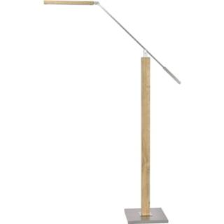 👉 Natuurlijk eiken a+ hout HerzBlut Otto O LED vloer-leeslamp natuur