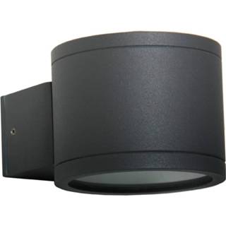 👉 Buiten wandlamp aluminium a++ antraciet Stralend lichte buitenwandlamp Optica