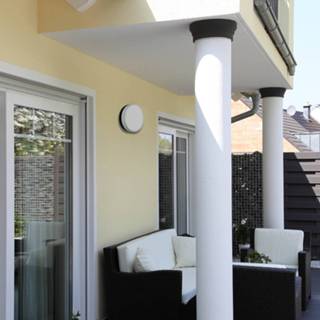 👉 Wandlamp a+ antraciet LED 6307 antraciet, IP65, Ø 19 cm