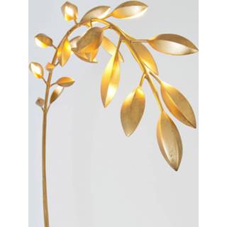 👉 Vloer lamp IJzer goud a++ Vloerlamp Riso, 11-lamps