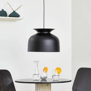 👉 Ronde hanglamp zwart metaal a++ Oliver Schick GUBI Ø 40 cm,