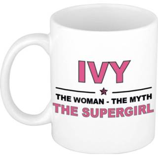 👉 Mok active vrouwen Ivy The woman, myth supergirl collega kado mokken/bekers 300 ml