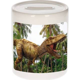 👉 Dinosaurus One Size meerkleurig jongens meisjes Dieren brullende t-rex foto spaarpot 9 cm en - Cadeau spaarpotten 8720276880077