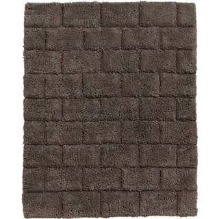 👉 Badmat katoen bruin Seahorse Metro - 100% (50x60 Cm) Basalt 8719002126893