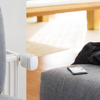 👉 Kunststof wit Apple iOS App Homekit c batterijen Eve Thermo Smart Home radiatorthermostaat
