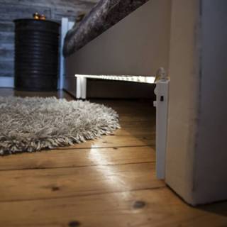 👉 Bewegingsmelder wit kunststof warmwit a+ LED-lichtband met bewegingsmelder, batterijvoeding