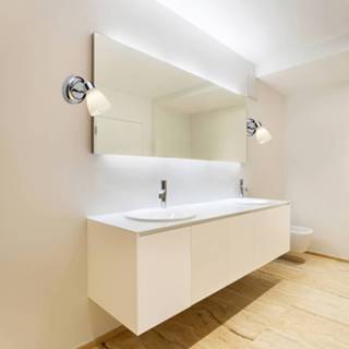 👉 Wandlamp chroom Verchroomde Kensington met IP44