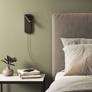 👉 Wandlamp zwart a+ mat Astro Enna Surface USB LED wandlamp,