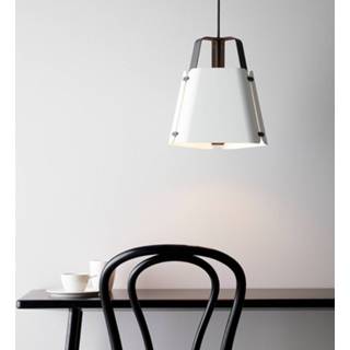 👉 Hang lamp metaal antraciet a++ wit Hanglamp Wrap, wit, 27,5 cm