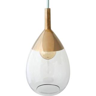👉 Glas hanglamp a++ goud-rook EBB & FLOW Lute glas-hanglamp goud-rook/goud