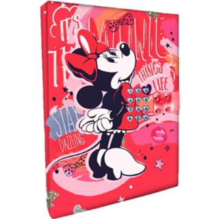 👉 Dagboek active Disney Minnie Mouse met geheime code