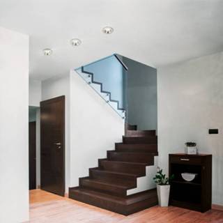 👉 Inbouwspot a+ mat nikkel LED Saliceto rond stijf 2.700K