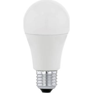 👉 A+ warmwit senioren LED lamp E27 A60 10W, warmwit, opaal