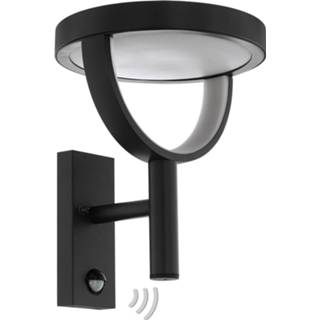 👉 Buitenwandlamp a+ warmwit antraciet drukgegoten aluminium LED Francari met sensor