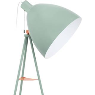 👉 Vloer lamp metaal a++ tgroen Vloerlamp Dundee in retrolook mintgroen