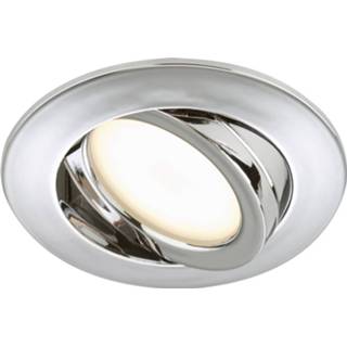 👉 Inbouw spot a+ warmwit chroom kunststof Uitlijnbare LED inbouwspot Erik