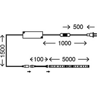 👉 Schakelaar a+ universeel wit kunststof Sterke LED strip Flex met