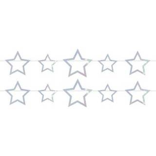 👉 2x Disco feest slingers sterren 4 meter