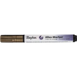 👉 Gouden marker stift met een dikke punt